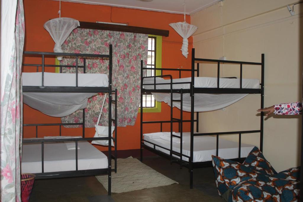Common area at We Travel Hostel in Moshi